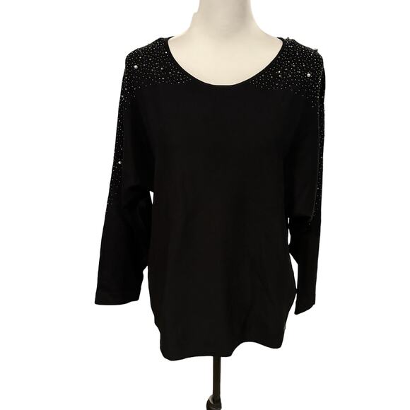Calvin Klein Black Top Medium - Picture 1 of 3